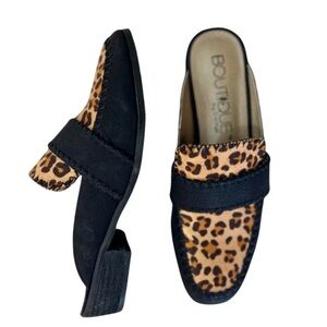 𝘾𝙤𝙧𝙠𝙮'𝙨 Canterbury Leopard Animal Print Women's Loafers Flats Mules Size 7